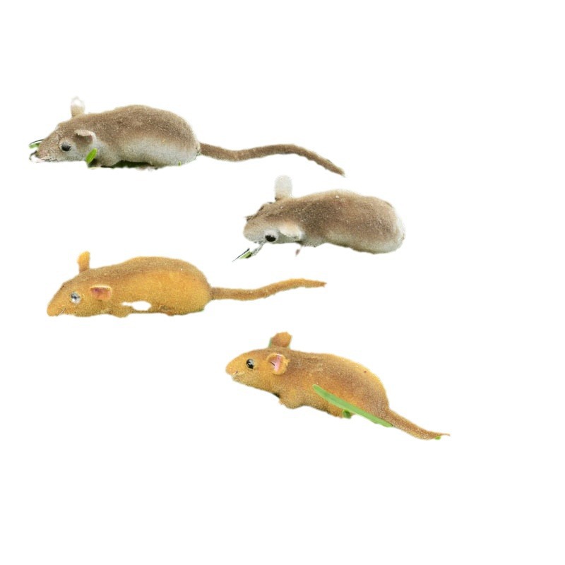 High simulation insect mouse mouse mouse micro landscape decoration teaching model refrigerator sticker factory outlet