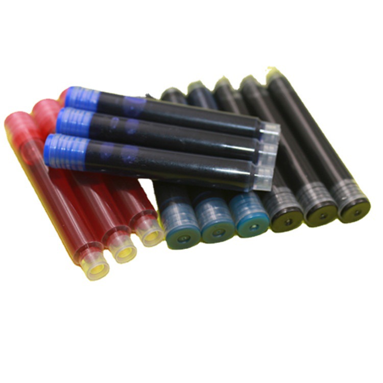 Pure Black Blue and Black Pen Erasable Ink Sac Primary School Grade 3, 4, 5, 6 Replaceable Direct Liquid Ink Bile Ink