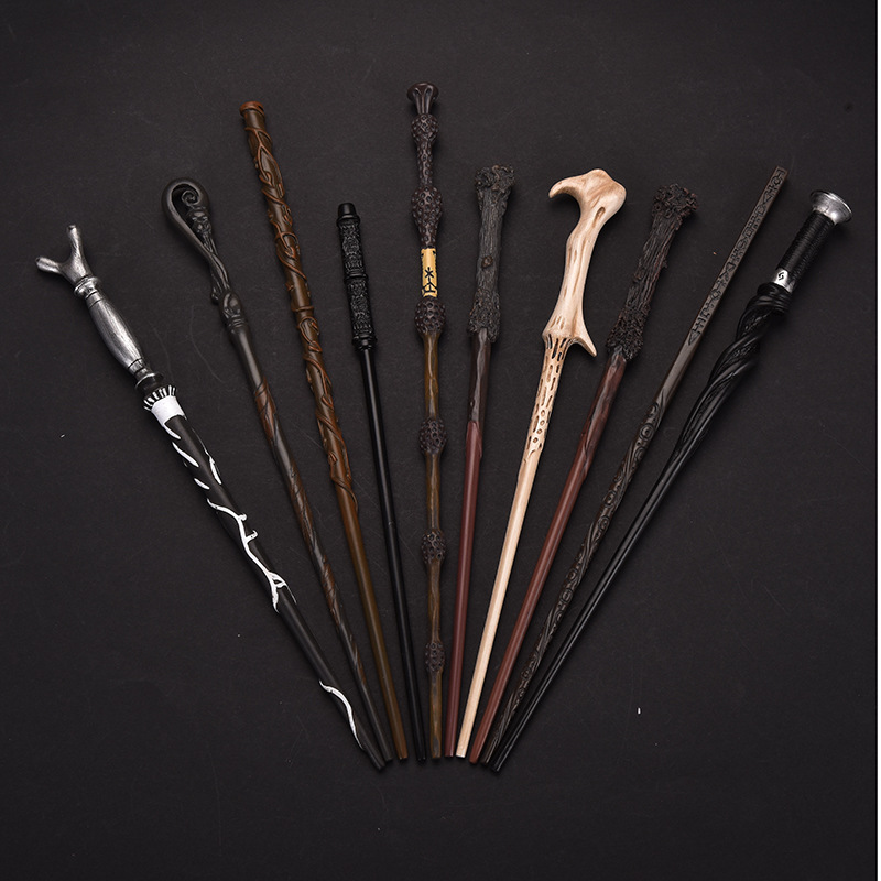 Волшебная палочка Гарри Поттера, металлическое ядро, голая палочка, палочка Гермионы, скипетр, Хэллоуин