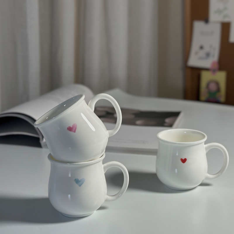 Керамическая кружка для кофе, маленькая, милый стиль