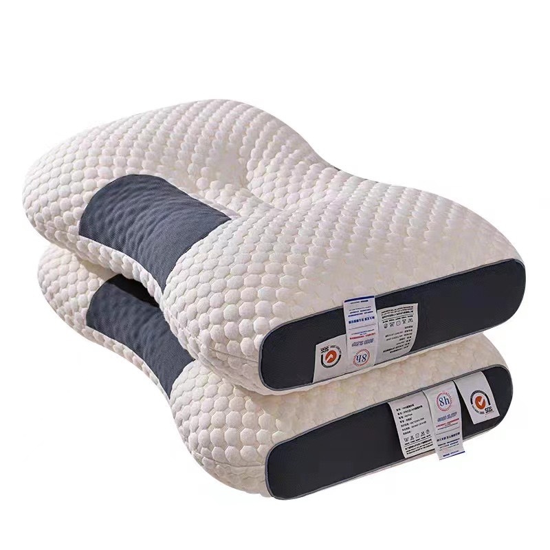 Cervical Spine Bone Pillow Pillow Core Household Cervical Spine Protection and Sleep Aid Student Dormitory Single Pair Massage Pillow Core