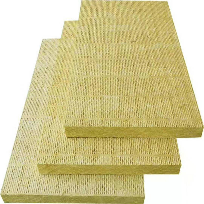 Exterior wall insulation rock wool board steel mesh plug wire flame retardant insulation rock wool board grade a fireproof hydrophobic rock wool insulation board
