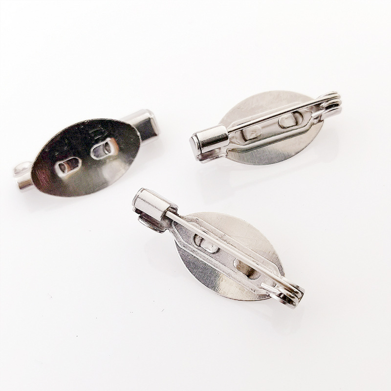 Wholesale DIY Brooch 304 Stainless Steel Pin Rust-Free with Tray Korean Corsage Acrylic Brooch Accessories