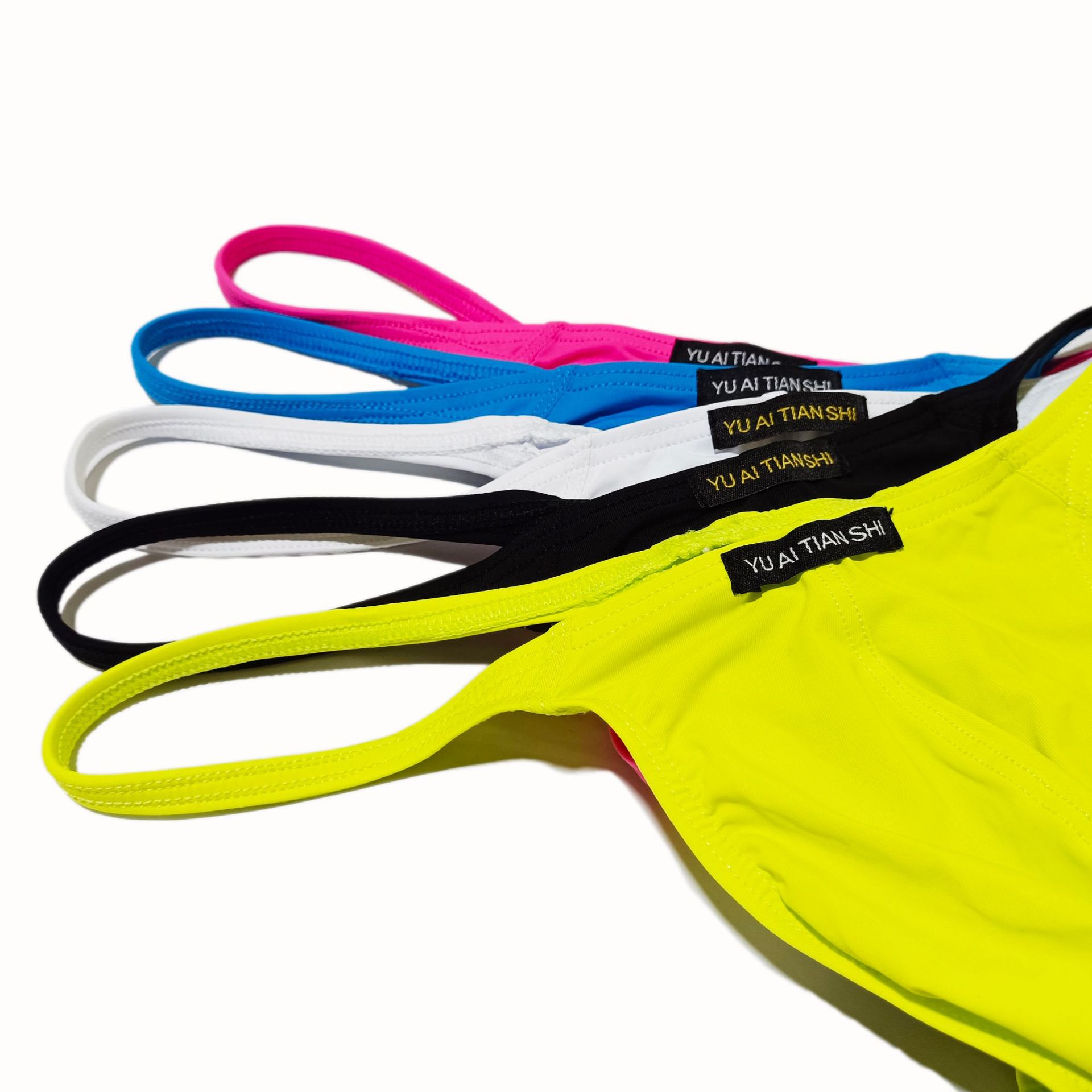 Angel of Love Men's Thong Low Waist Sexy Single Thong Men's T-Pants Oem Customization