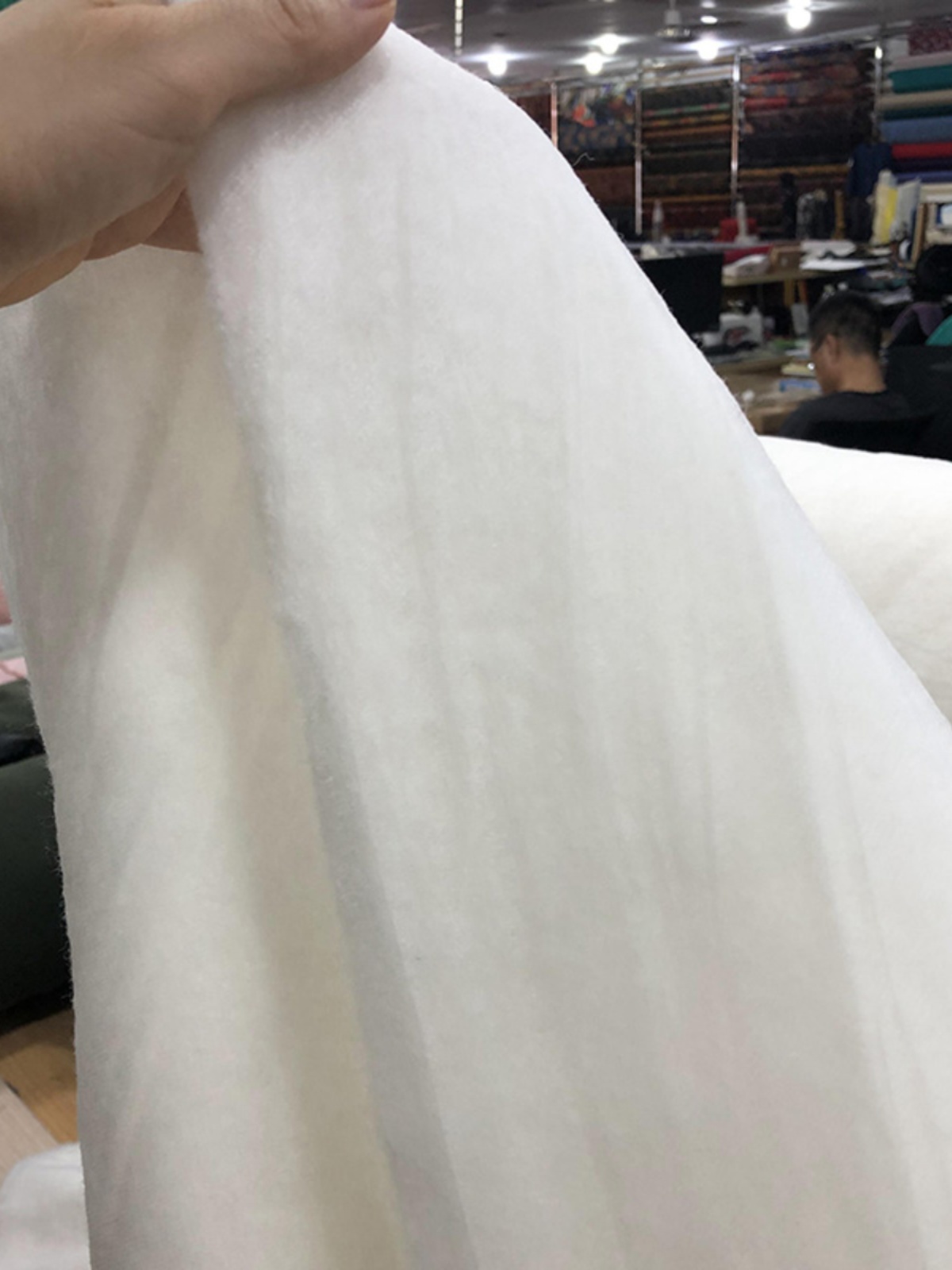 Pure Cashmere Batting Fragrant Cloud Yarn Cotton Robe Cotton Coat Lining Quilted Cotton Fabric 100g 140g