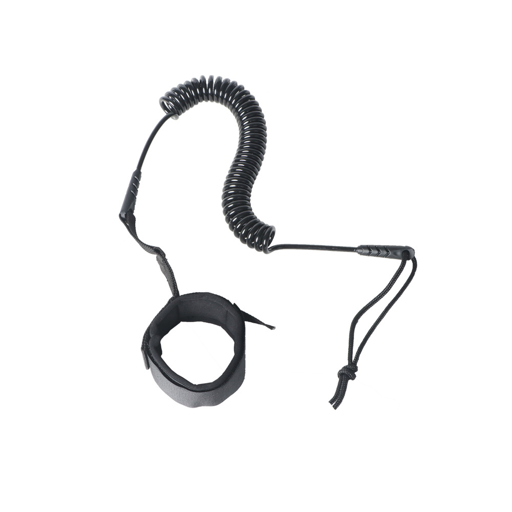 Manufacturer Cross-Border Direct Sales Surf Rope, Single Board Rope, Paddle Board Accessories, Stunt Elastic Foot Rope, Paddle Anti-Lost Rope, Traction Rope