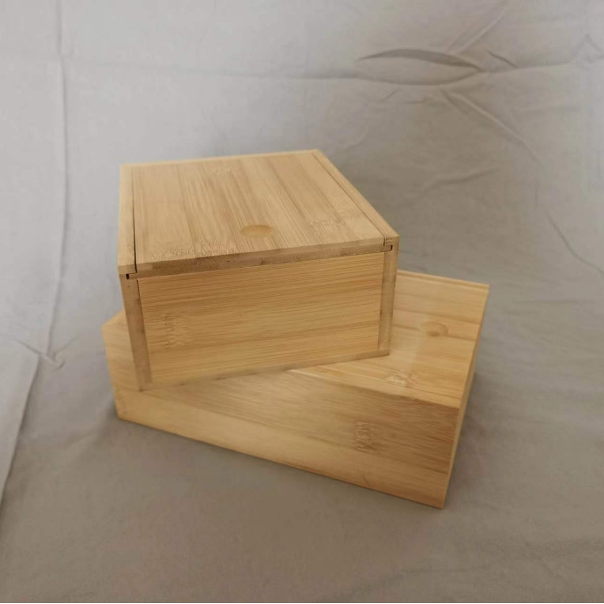 Кастомизированная прямоугольная подарочная коробка, коробка с выдвижной крышкой на заказ, деревянная упаковка, коробка для хранения, бамбуковая коробка для чая
