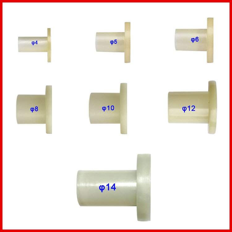 Φ8 Insulating Sleeve Insulating Washer Screw Insulating Sleeve Plastic Sub Insulating Sleeve Transformer Accessories