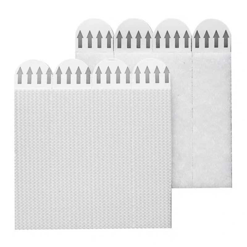 Removable Picture Hanging Strips, Easy-To-Pull Adhesive Picture Frame Hooks, Large, Medium, and Small Picture Hanging Tape, Decorative Painting Magic Double-Sided Tape