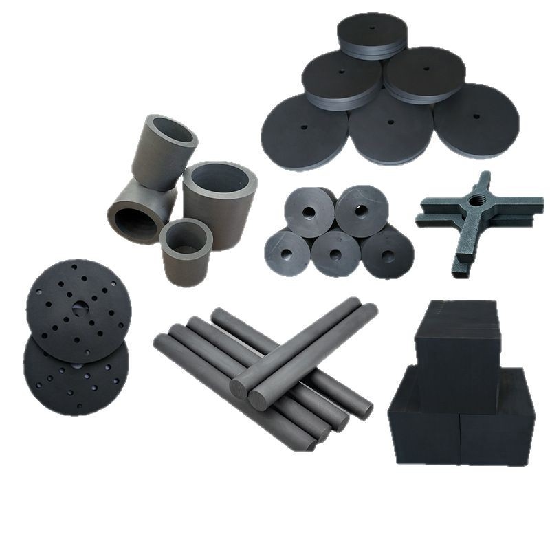 Graphite Product Manufacturer Produces Graphite Special-Shaped Parts, High-Purity Electrode, High Temperature Resistance, Non-Standard Special-Shaped Graphite Accessories Molds