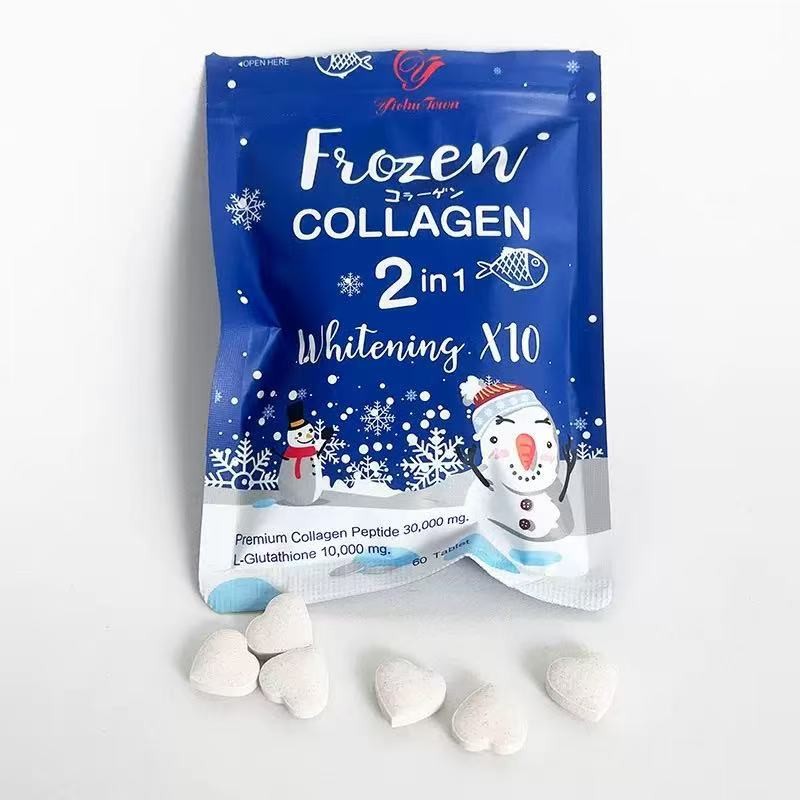 Wansongtang замороженные коллагеновые пептиды 2в1 экспортные таблетки для красоты кожи