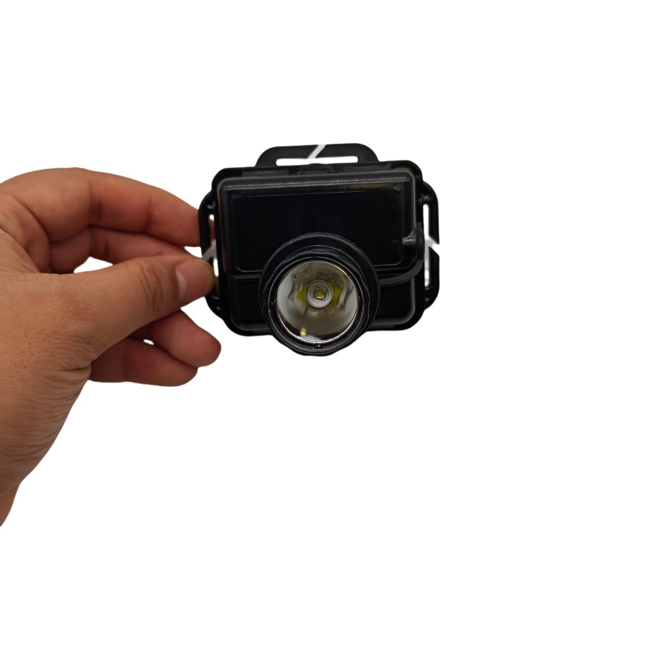 Iw5130A/Lt Solid-State Miniature Explosion-Proof Headlamp Iw5133 Adjustable Focus Strong Light Led Hard Hat Lamp Miner's Lamp