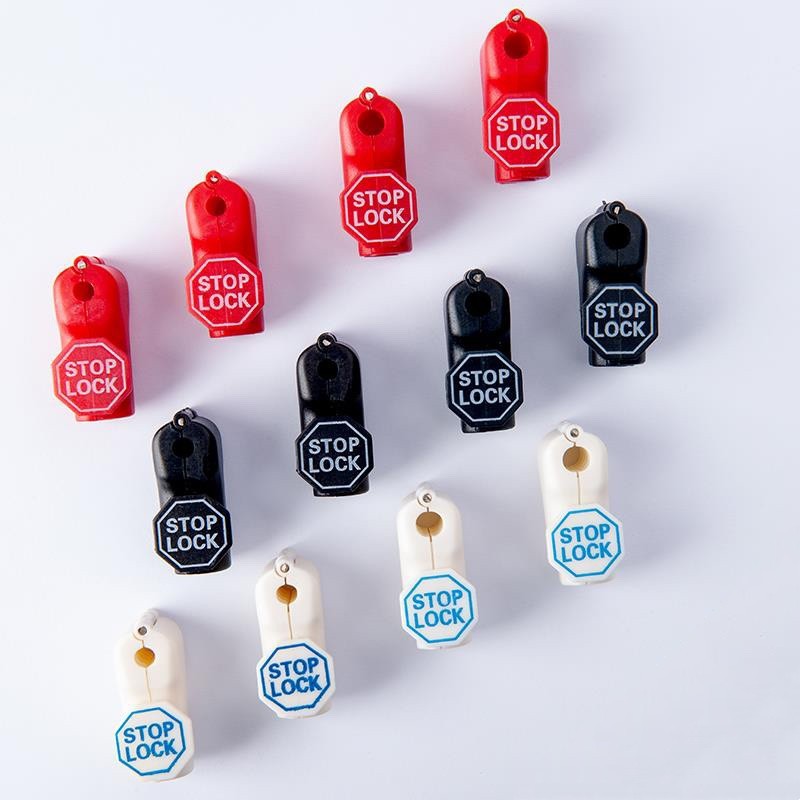 Крючок для полки мобильных аксессуаров с замком, маленький, красный, для супермаркетов, противоугонный