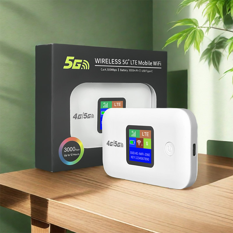 4g Portable Wifi Router Wireless Portable Car Router Supports Sim Card