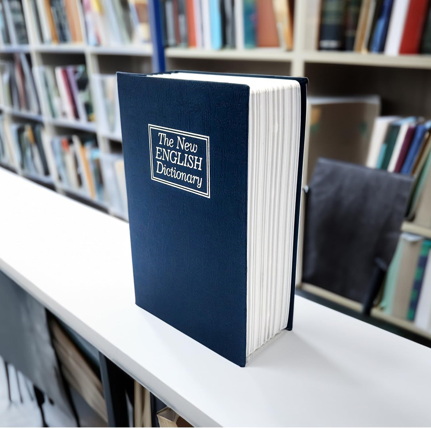 Household Medium-Sized Creative Book Safe Hidden Password Lock Home Storage Box Desk Decoration Box Ornaments