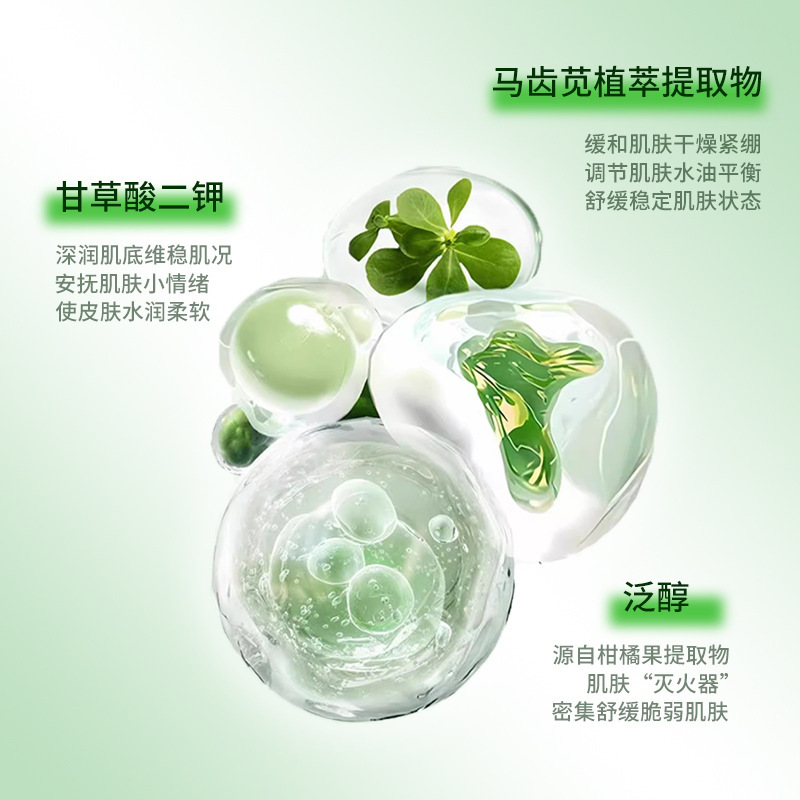 [Delivery Within 48 Hours] Su Xiuchen's Purslane Conditioning Water Improves Dryness, Hydrates, Soothes and Controls Oil