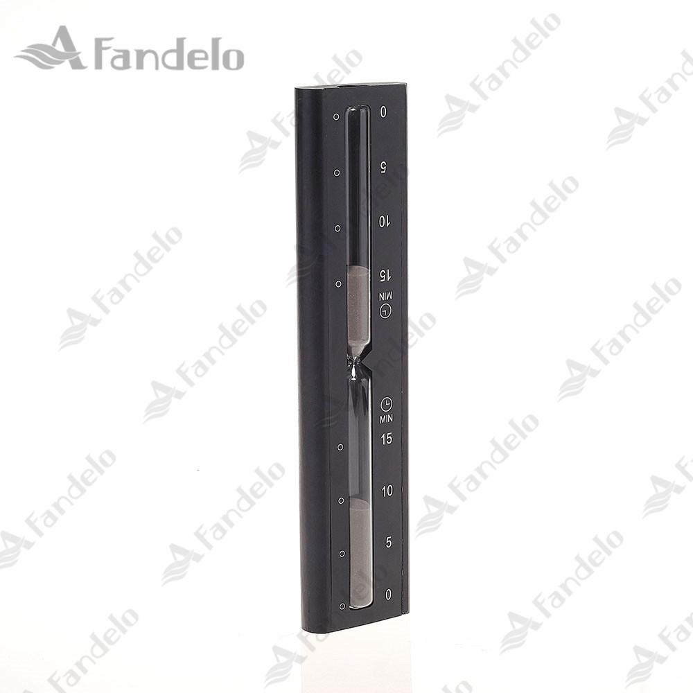 Highly Recommended! 15-Minute Timer Sauna Accessories Pine Wood Aluminum Hourglass Multi-Color Options Wholesale Dropshipping