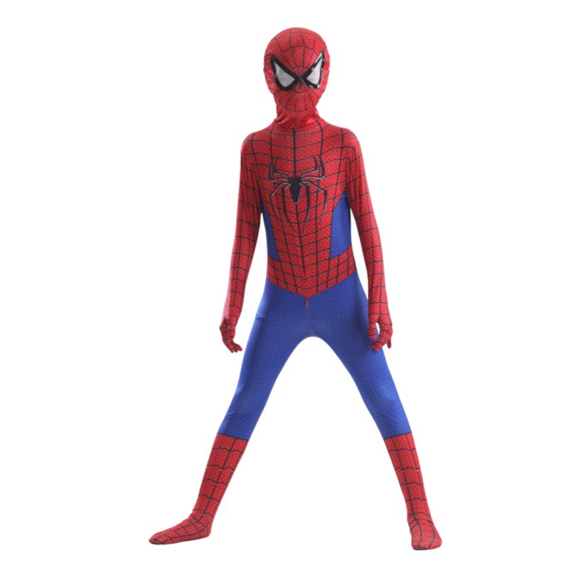 Halloween Spider-Man leotard jumpsuit child cosplay Myers Hero Expedition Adult Costume