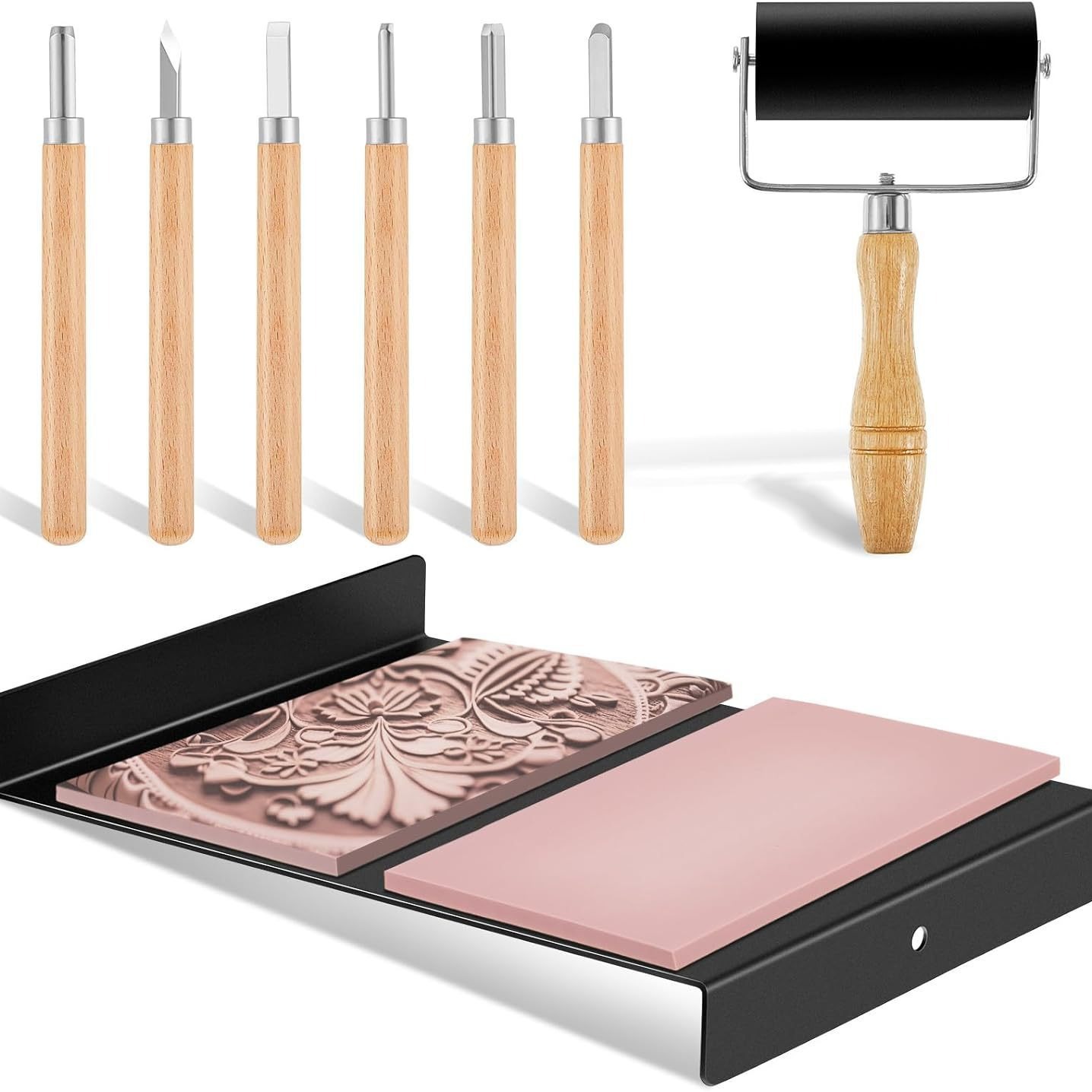 printing kit for engraving printing making tool stamp making kit