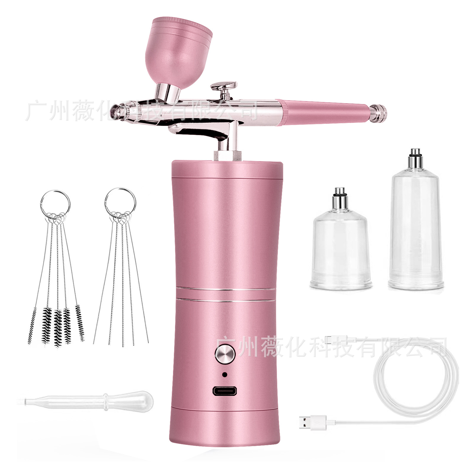 Cross-border hot-selling oxygen injector Amazon electric spray gun spray pen color beauty nail painting spray oxygen injector batch