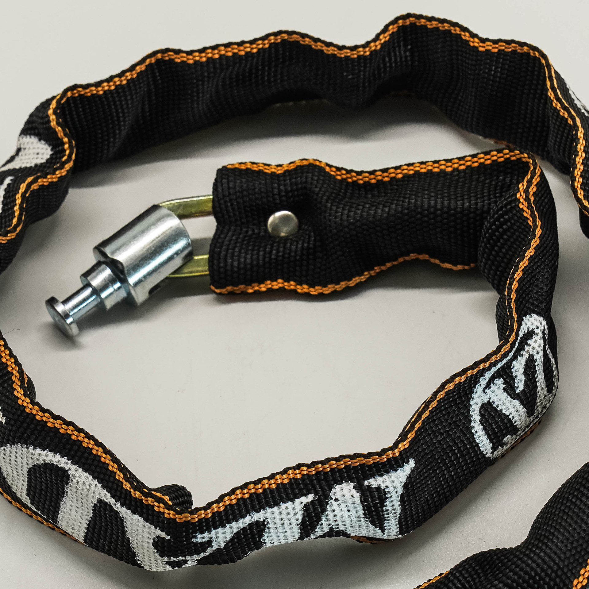 Cloth chain lock chain lock chain lock household three-wheel iron chain lock bicycle lock mountain bike multi-purpose lock