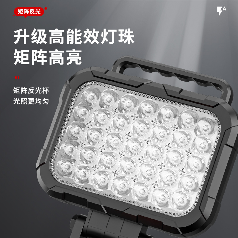 Lithium Battery Dewei Milotech Electric Wrench Lighting Lamp with USB Lithium Battery Work Light Car Repair Light Led Light