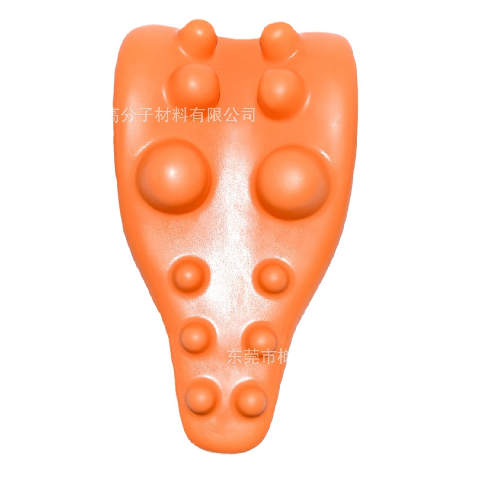 In-Stock Eva Chiropractic Pillow Cervical Spine Hump Gravity Acupressure Massage Lumbar Pillow Eco-Friendly Massage Pillow