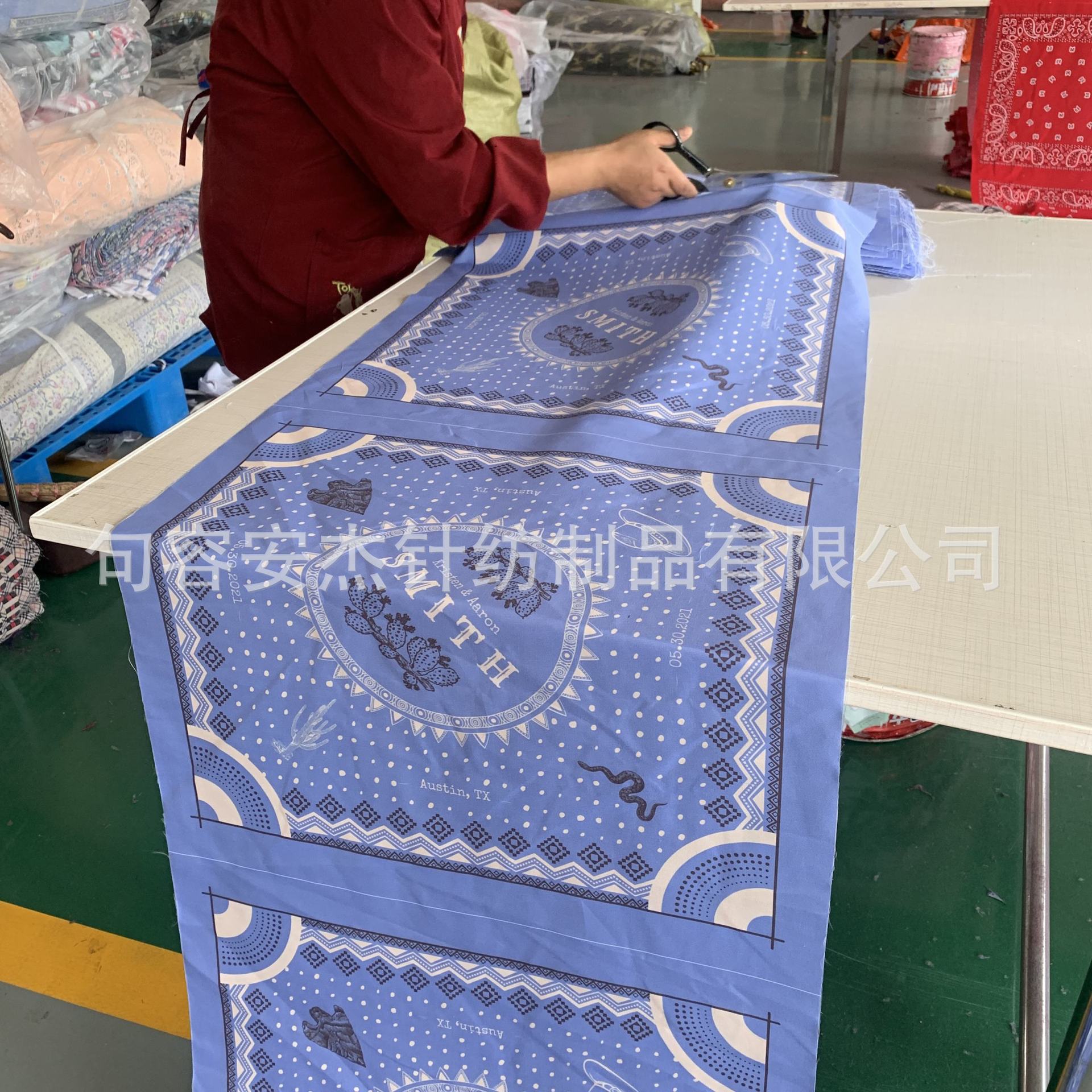 Кастомизированный турбан, платок, кастомизированное квадратное полотенце, полиэстер, с логотипом