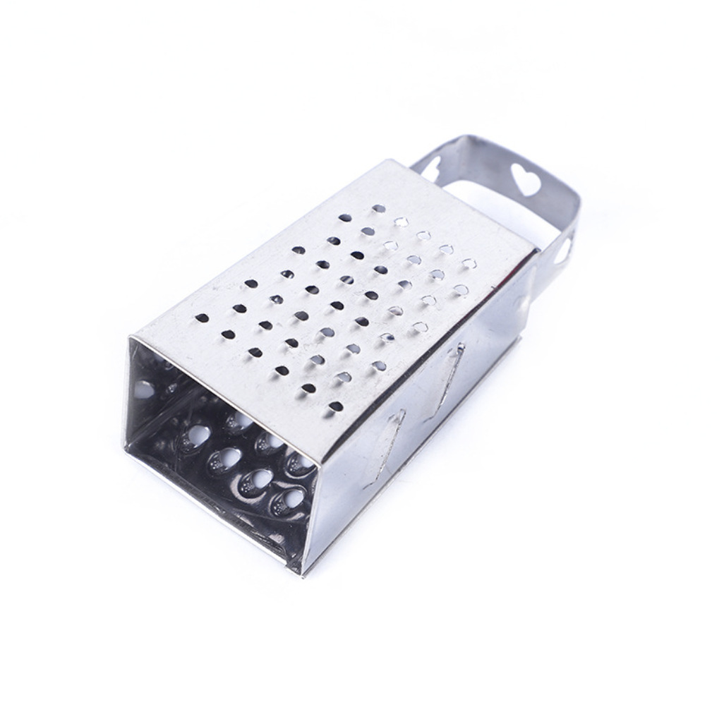 3.5-inch mini heart-shaped steel handle Planer mini stainless steel four-sided planer cheese cheese grater