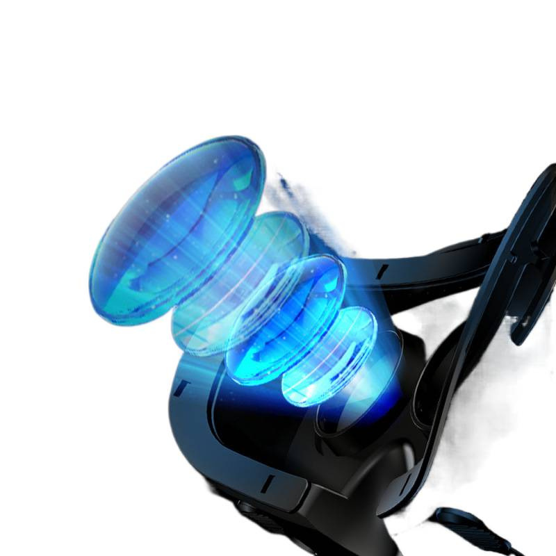 Foreign Trade Hot-Selling Vrgpro Blu-Ray Headset Version Vr Glasses Eye Protection Mobile Phone Virtual Reality Helmet 3Dvr Glasses