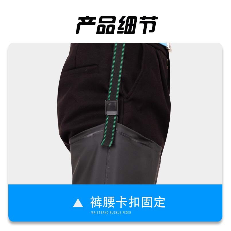 Black Rice Planting Shoes for Men and Women, Ultra-High Boots, Soft-Soled Over-The-Knee Water Shoes, Farm Rice Planting and Fishing Rain Boots