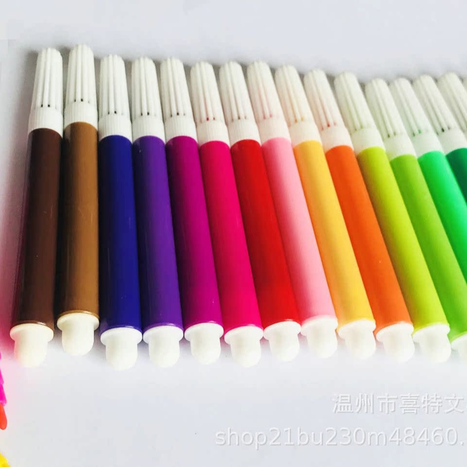 Factory wholesale 101 washable mini watercolor pen (sample available) children's painting color brush graffiti brush