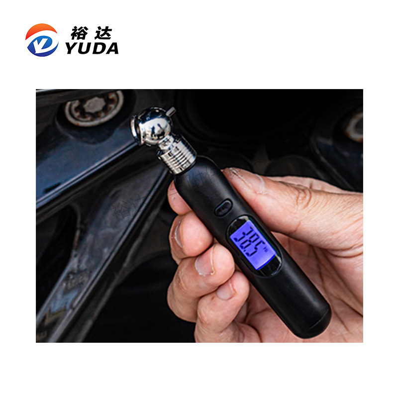 Cross-border E-commerce Digital Display Tire Pressure Gauge 100psi Portable Flap Pocket Pants Digital Tire Pressure Gauge Car Tire Measurer