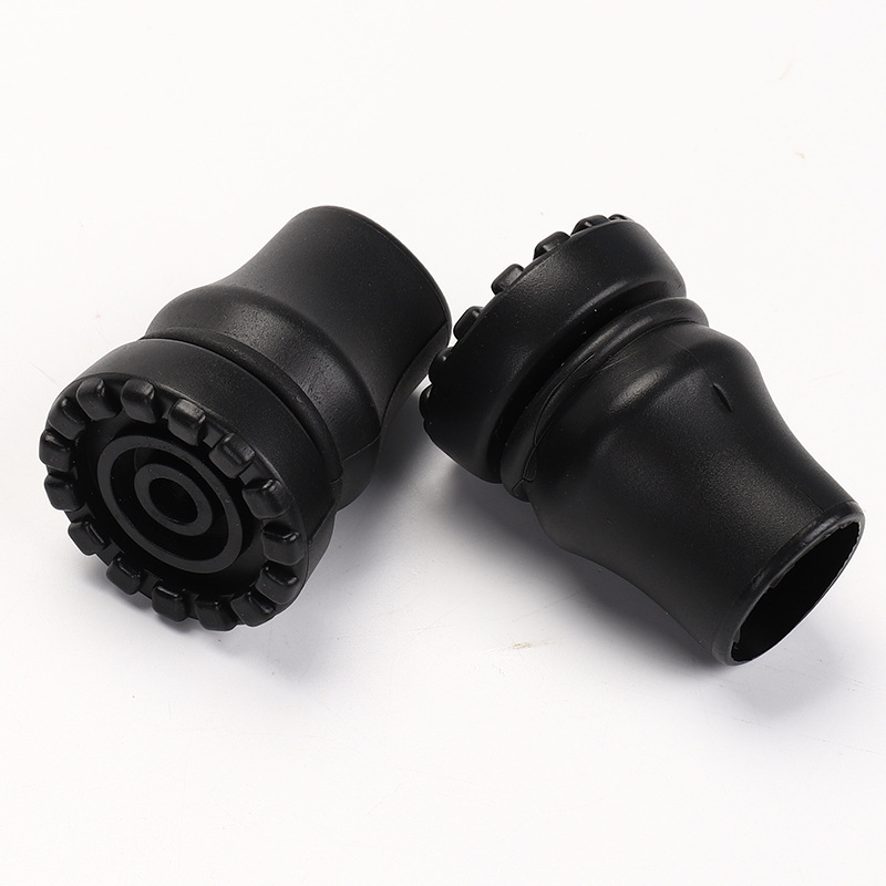 Outdoor Products Elderly Walking Sticks Rubber and Plastic Foot Covers Manufacturer Wholesale Cane Accessories Round Toe Foot Covers