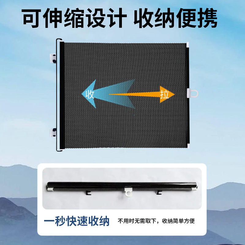 Anti-cat running out of gate rail telescopic pet fence anti-jump partition fence door cat door access door cat barrier