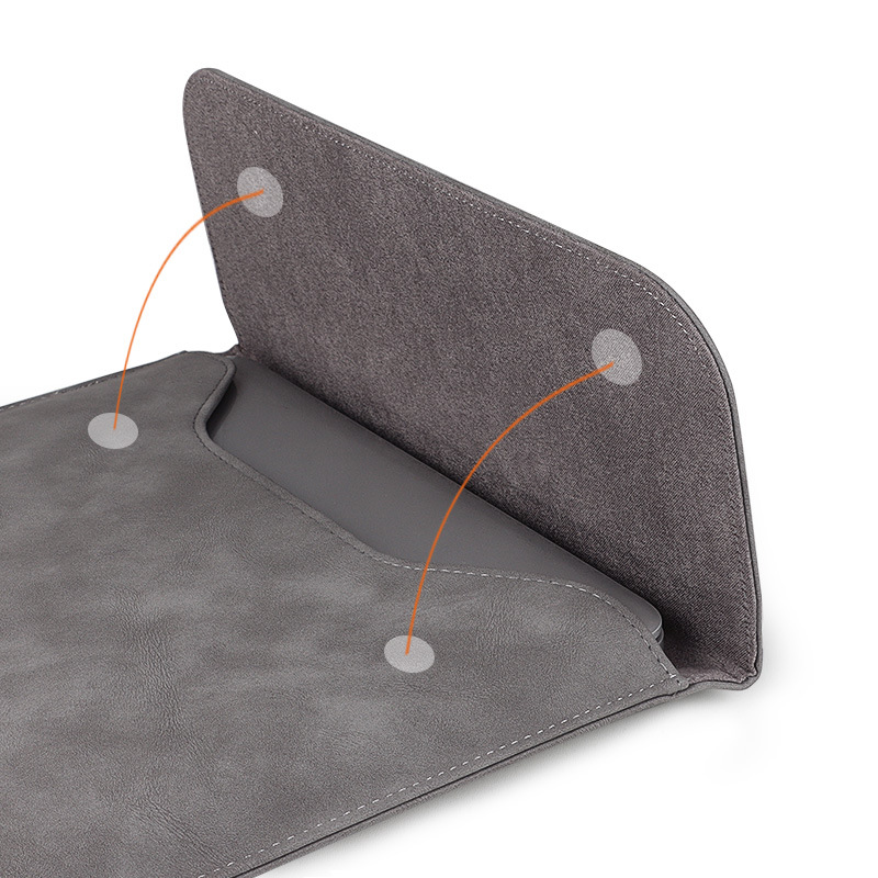 Wholesale Laptop Bag Inner Bag 13415.6 Inch Tablet PC Leather Case Protective Cover with Printable Logo