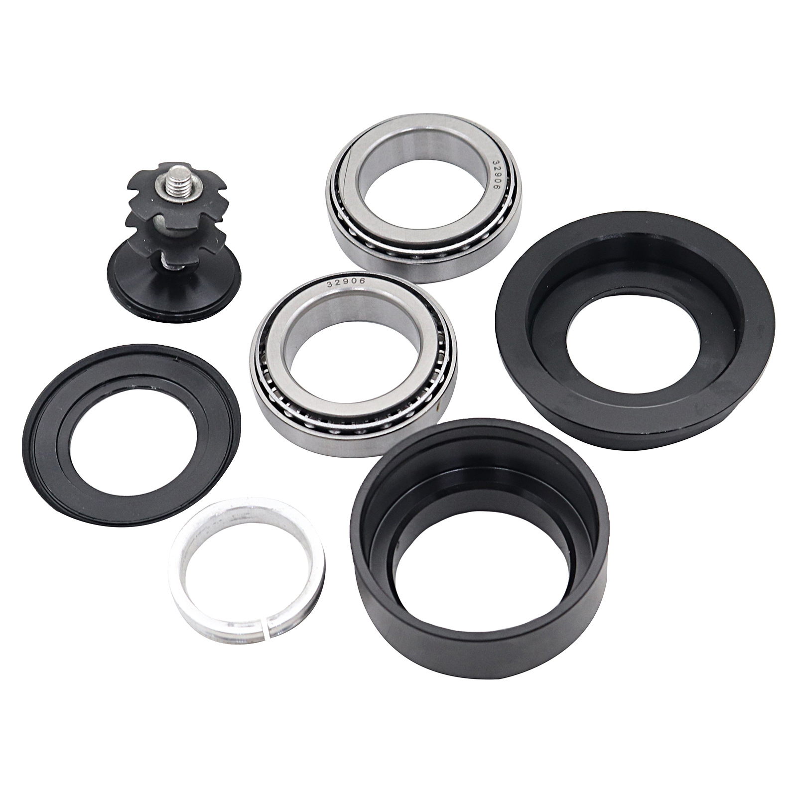 Electric Motorcycle Headset Eight-Piece Bowl Suitable for Light Bee S/X Steering Column Repair Accessories