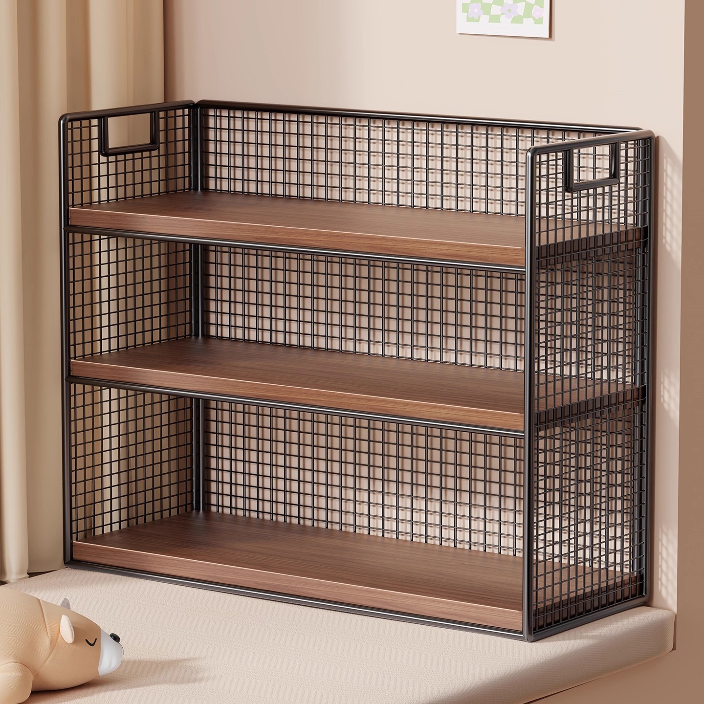 Шкаф для хранения с окном, полка для хранения на подоконнике, вертикальный многоуровневый шкаф для хранения, артефакт для ремонта пространства, прикроватная книжная полка