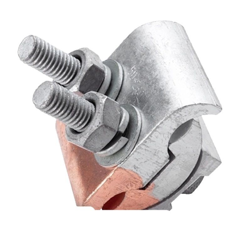 Copper-Aluminum Special-Shaped Parallel Groove Wire Clamp Renqiu Power Cross-Border Wire Clamp Jbtl16-120 Span Aluminum Wire Clamp 50-240X