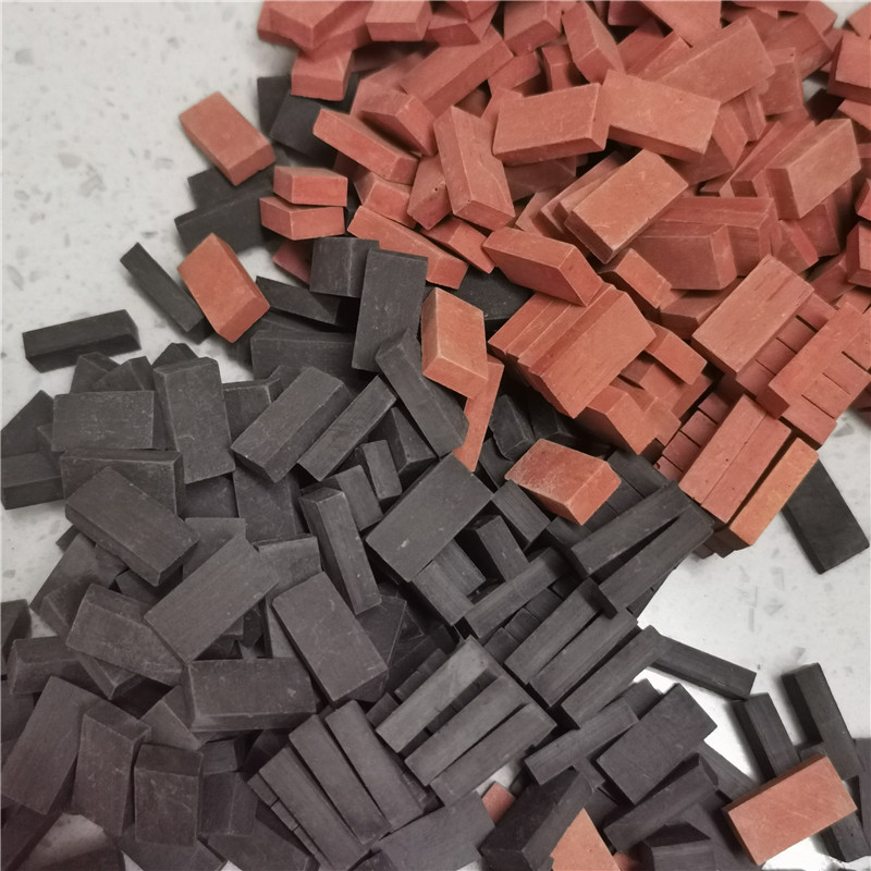 1:16 model brick micro landscape sand table building student design mini miniature scene super small red brick Green Brick