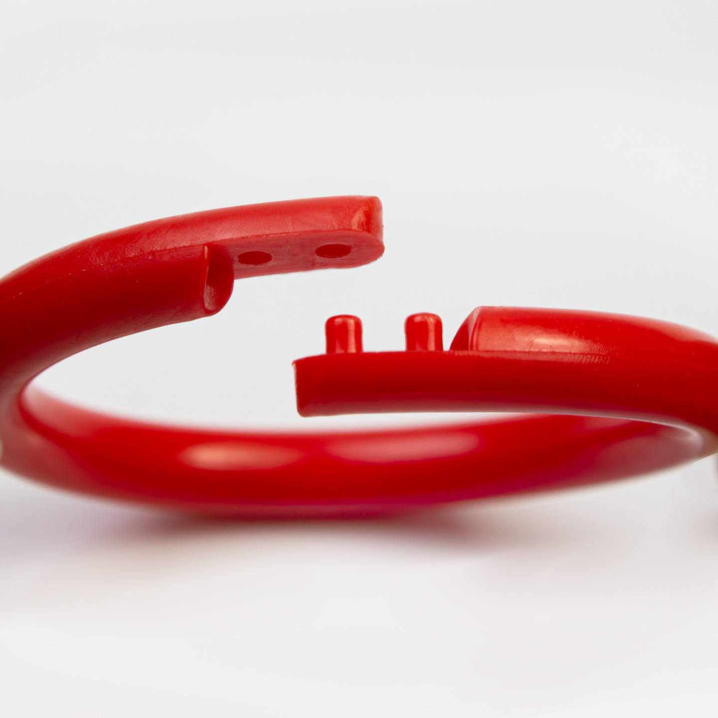 Directly from the Manufacturer, High-Toughness Double-Button Color Binding Plastic Buckle Ring Book Ring Handbook Book Card Loose-Leaf