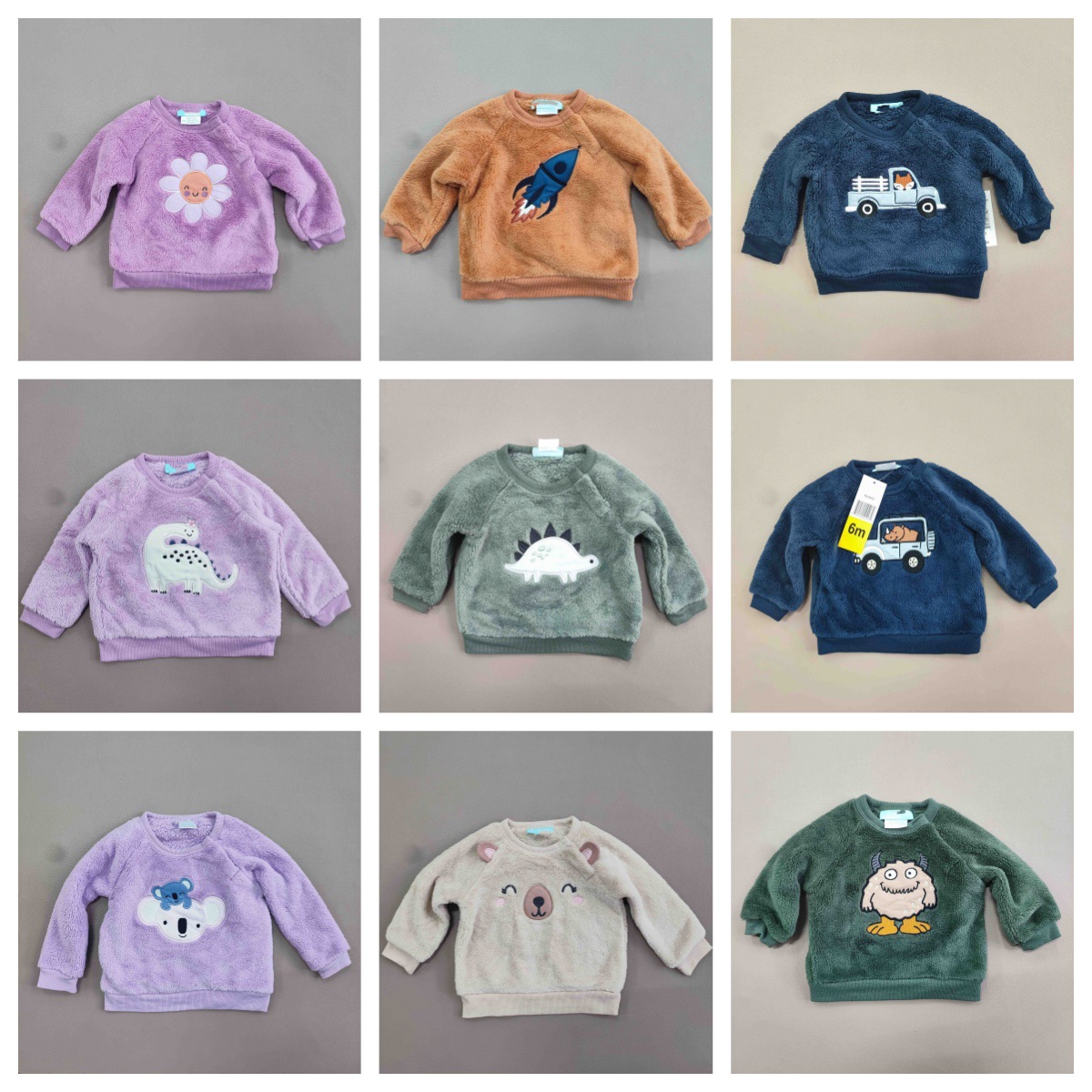 2024 Иностранная торговля кросс-бордерная эксклюзивная в наличии детская одежда мужская и женская коралловая флисовая толстовка с длинным рукавом