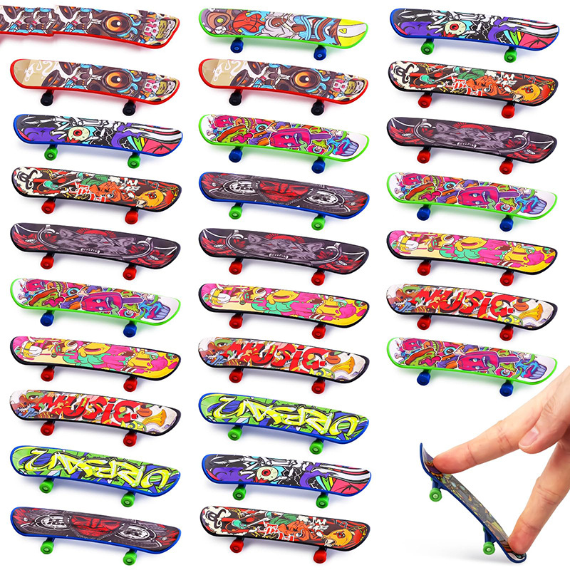 Мини скейтборд для детей, девочек и мальчиков, подарки на день рождения, призы на Пасху, игрушки, декор для вечеринки