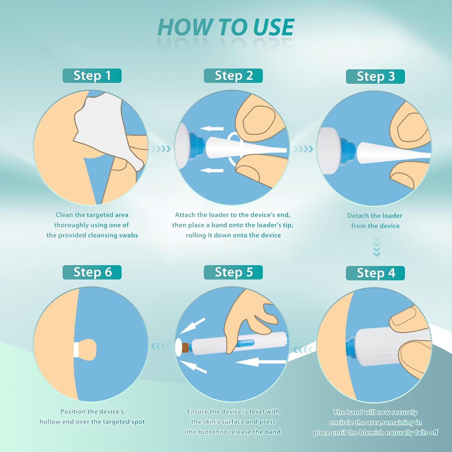 Cross-Border Skin Tag Remover for Home Use, Skin Tag and Mole Remover, Portable Skin Tag Removal Kit