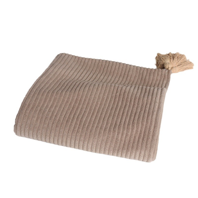 Simple Hotel and Hotel Bed Flag Bed Cover Pillow Towel Bed End Towel Homestay Sofa Cover Blanket Geometric Bed End Blanket Blanket Blanket Blanket