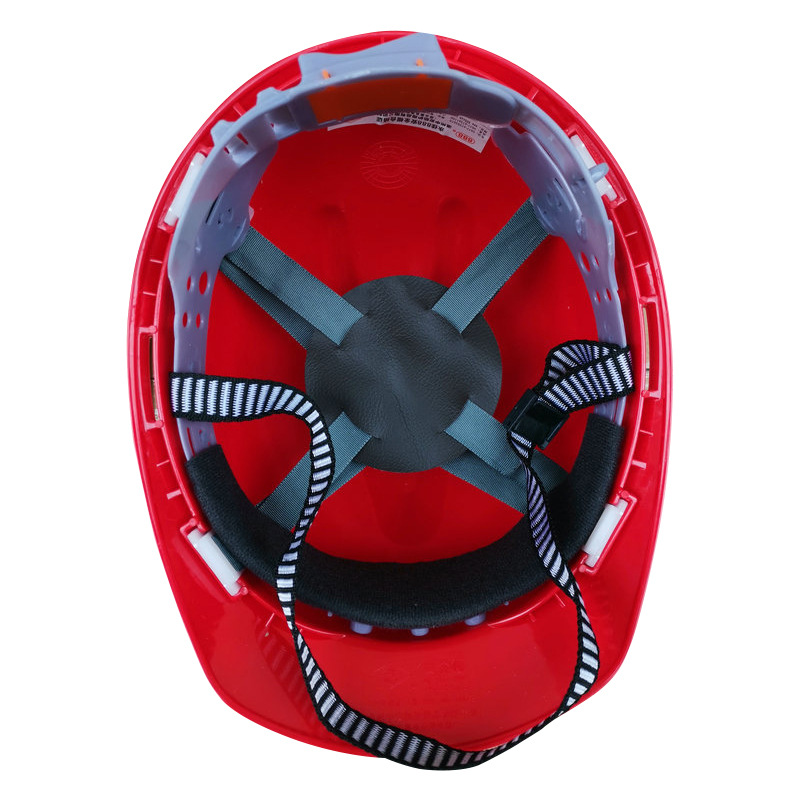 Yongjia V-shaped safety helmet ABS plastic breathable compression-resistant safety helmet helmet construction site engineering protective helmet wholesale