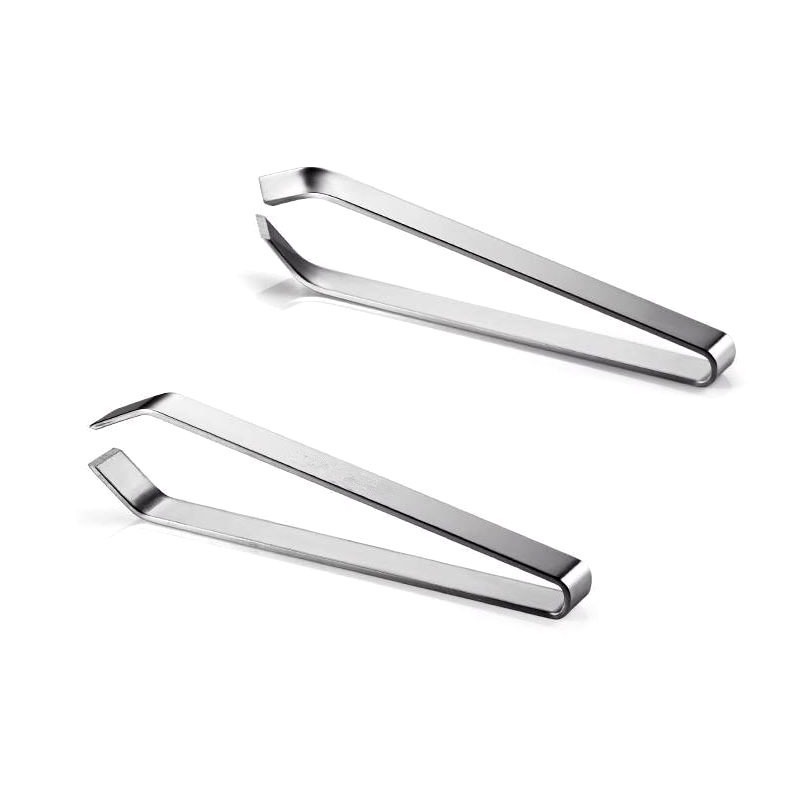 Pig Hair Clip 1.3mm430 Hair Plucking Clip Hair Plucking Device Goose Fish Bone Clip Fish Bone Clip Stainless Steel Hair Plucking Artifact