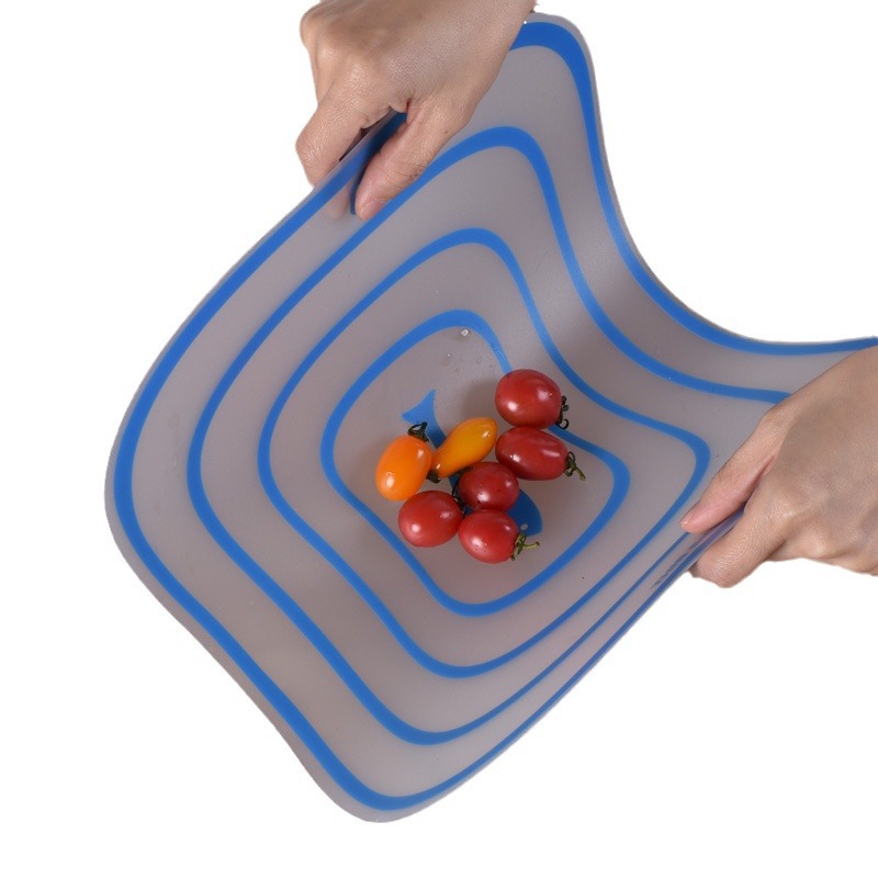 Wholesale Brand New Translucent Double Frosted Pp Categorized Cutting Mats, Bendable Cutting Mats, and Tableware Mats