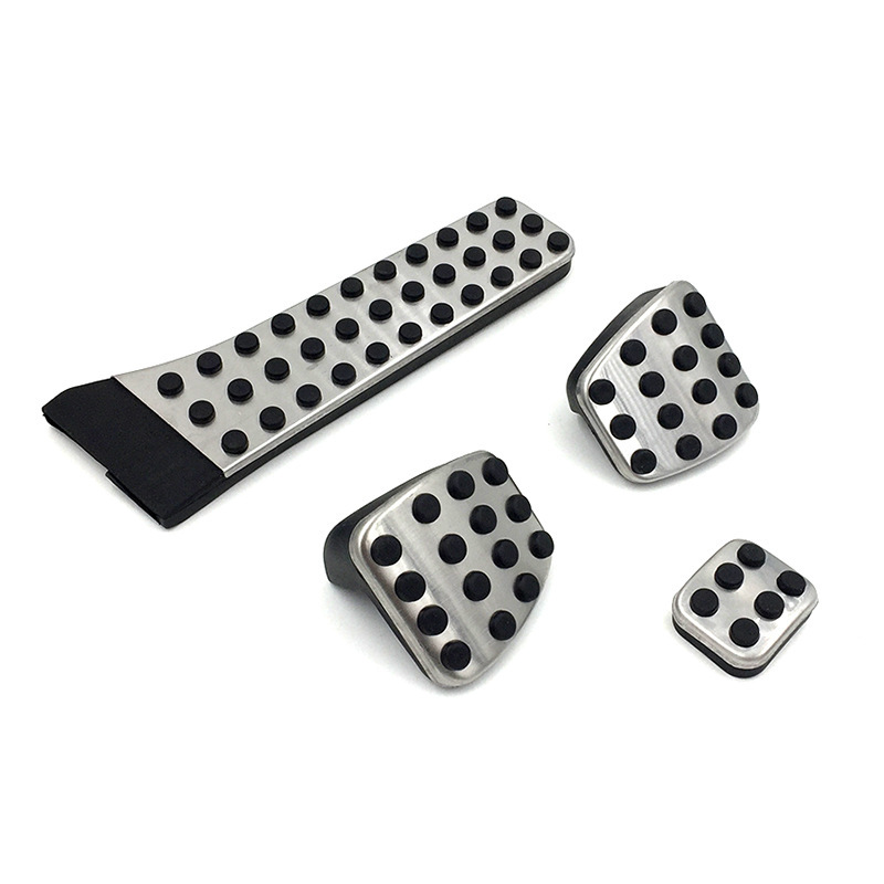 Suitable for Mercedes-Benz C-Class E-Class Glc Glk Cls Gle S Accelerator Brake Rest Area Stainless Steel Pedals