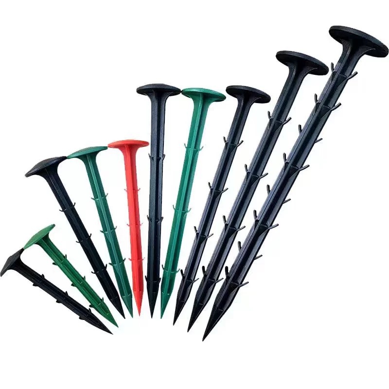 Anti-grass cloth nail weeding cloth nail gardening cloth nail black plastic cloth nail mulched film nail orchard greenhouse nail